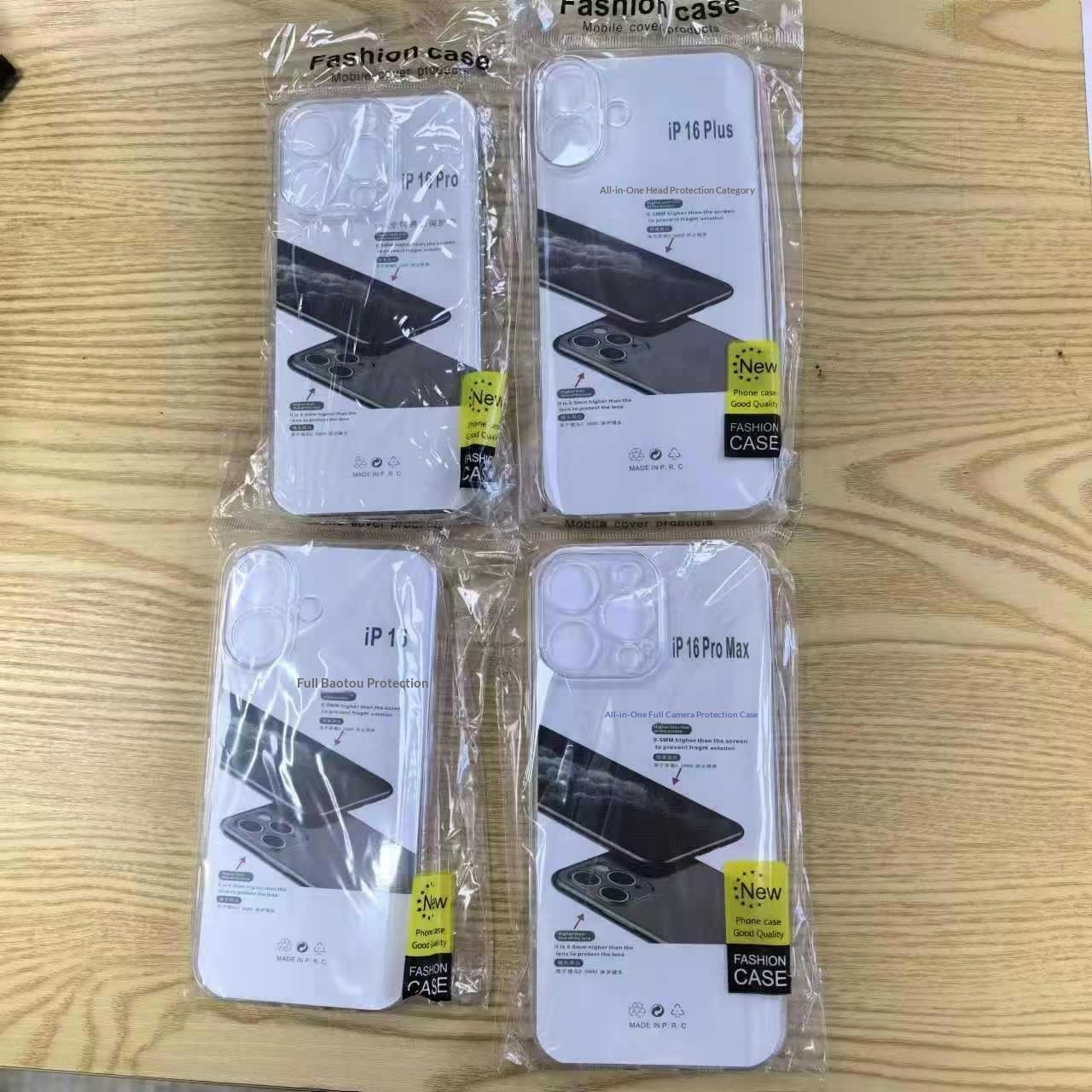 Suitable For IPhone Pro Max, 16 Pro, Fine Hole Transparent Phone Case_voghion.com