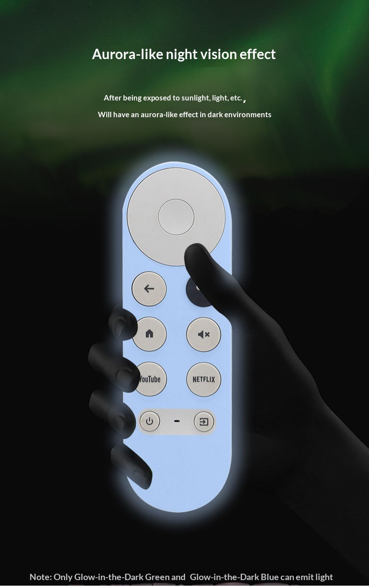 Suitable For TV 2020 Remote Control Chromecast Google Silicone Protective Case_voghion.com