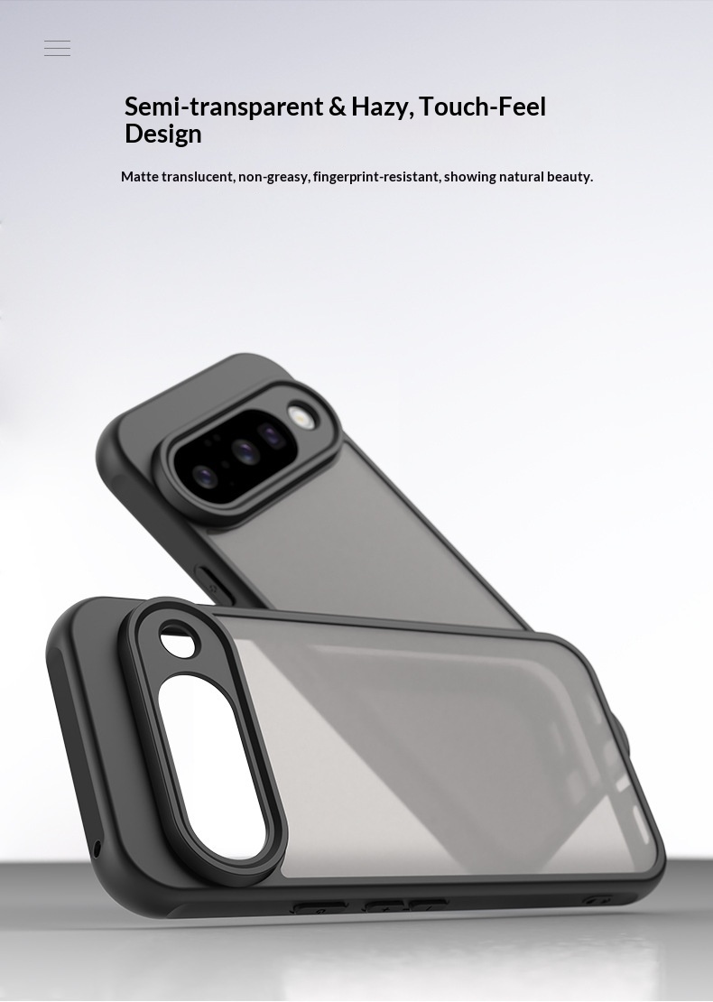 Capa protetora mate para google pixel 10 pro e 10a xl_voghion.com