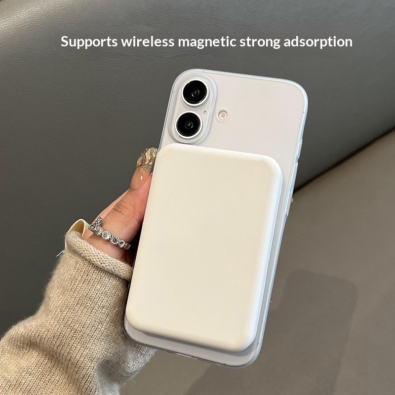 Passend für iPhone 16 Pro Max, neue ultradünne, matte, transparente magnetische Schutzhülle mit Magnetverschluss_voghion.com