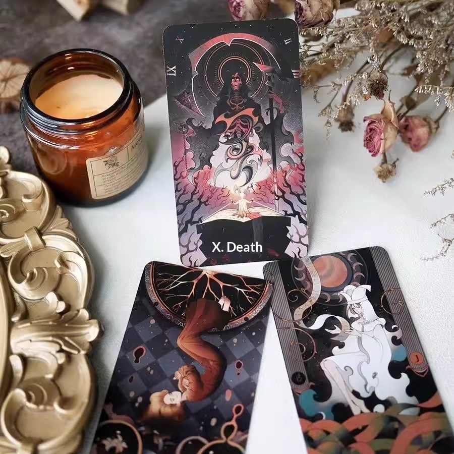 Jogo de cartas tarot globe trotter starry night clássico 78_voghion.com