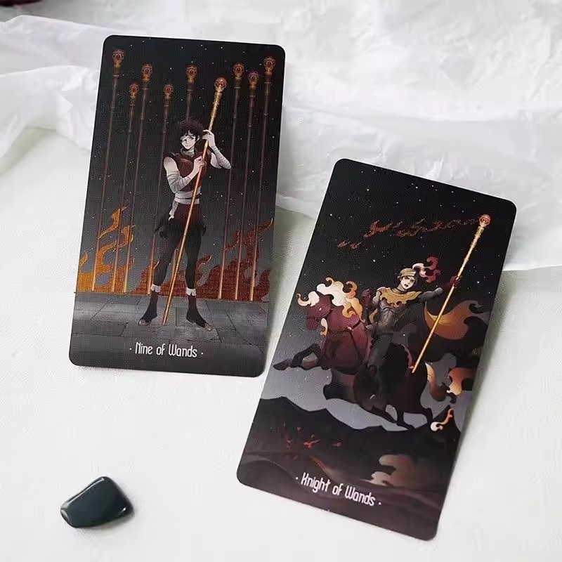 Jogo de cartas tarot globe trotter starry night clássico 78_voghion.com