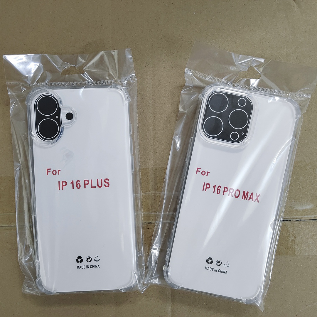Adatto per IPHONE 17, custodia per telefono anti-caduta con fori precisi, anti-caduta a quattro angoli, bordo dritto trasparente_voghion.com