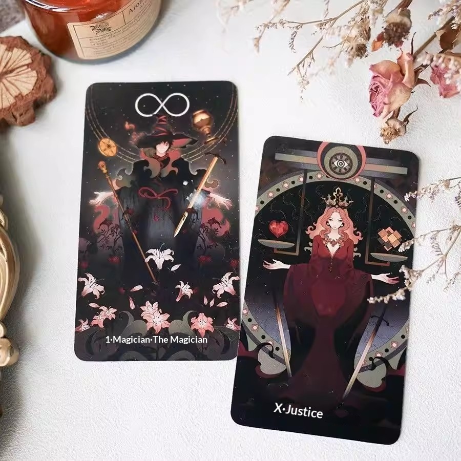 Jogo de cartas tarot globe trotter starry night clássico 78_voghion.com