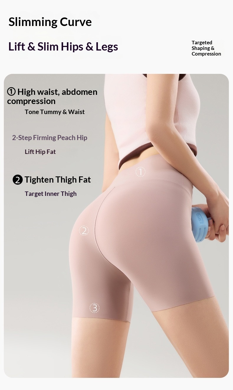 Yoga Shorts For Women High Waisted Tummy Control Cycling Shorts_voghion.com