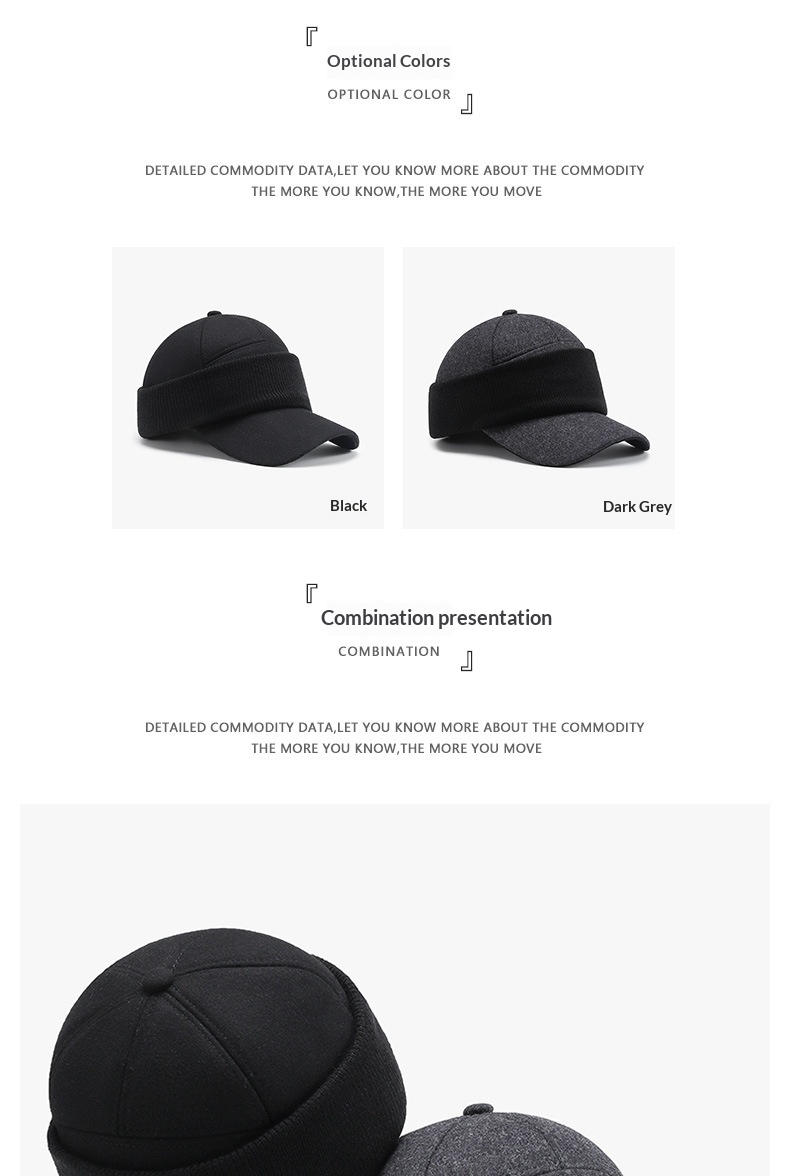 Winter Warm Baseball Cap For Elderly Men With Face Protection_voghion.com