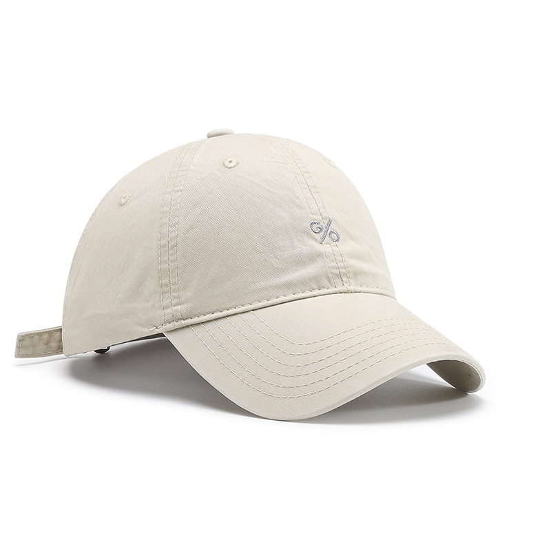 Tor Zur Wildnis Spring And Autumn New Soft Top Letter Embroidery Unisex Washed Duckbill Cross-Border Outdoor Curved Brim Baseball Cap_voghion.com