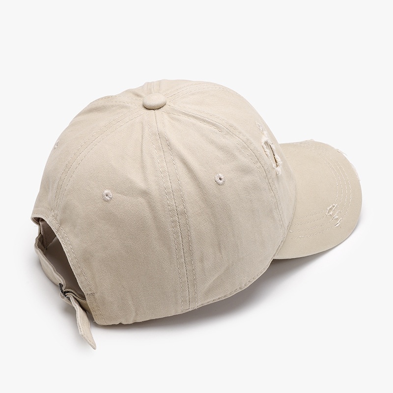 Tor Zur Wildnis Nw Big Plain Washd Basball With Hols Soft Top For Mn And Womn Outdoor Vrsatil Brathabl Duckbill Cap_voghion.com
