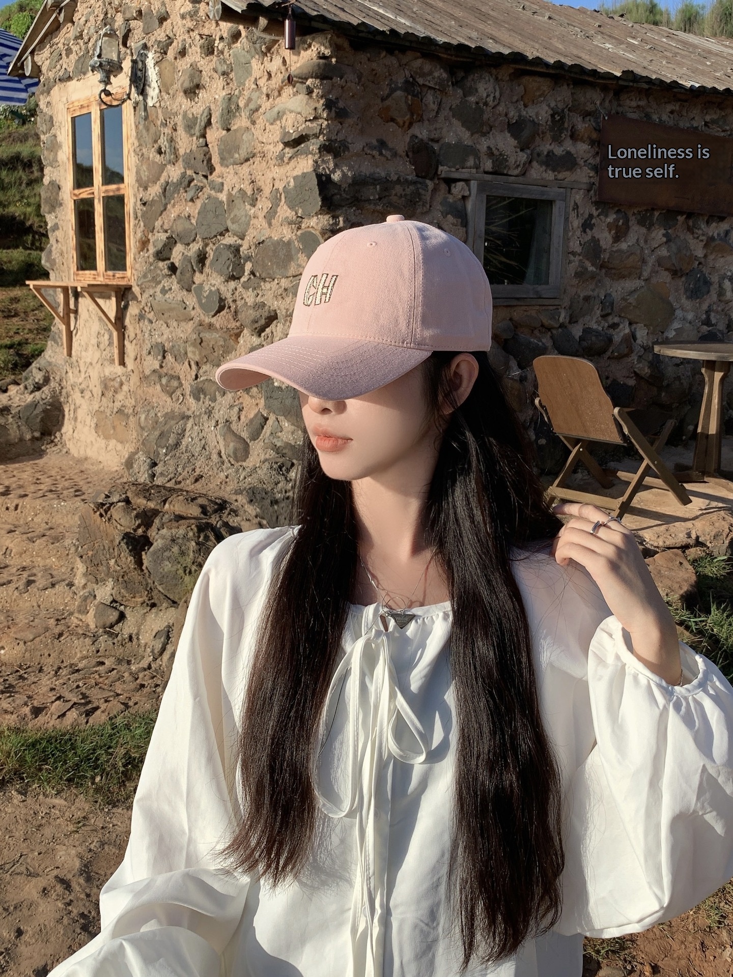 Embroidered Letter Baseball Cap Versatile Duckbill Sun Hat_voghion.com