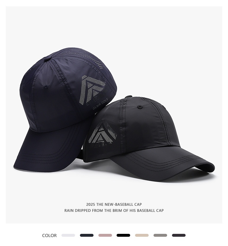 Tor Zur Wildnis Men's New Baseball Cap Sunshade Outdoor Quick-Dry Sun Protection Hat Summer_voghion.com