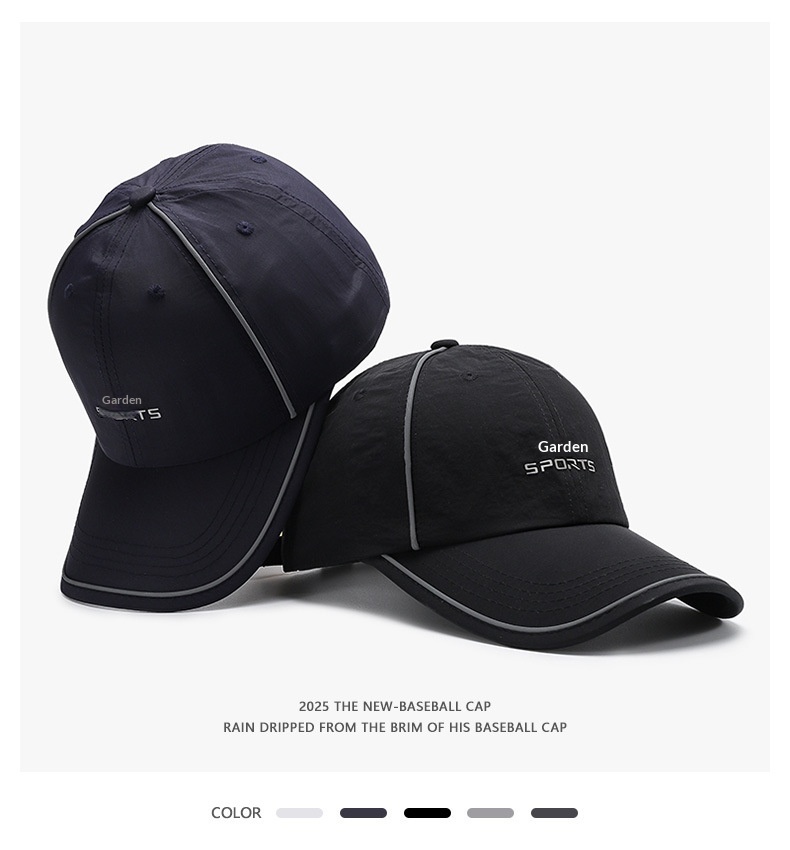 Tor Zur Wildnis Summer Thin Quick-Dry Breathable Men's Large Head Circumference Baseball Casual Perforated Cross-Border Outdoor Sunshade_voghion.com