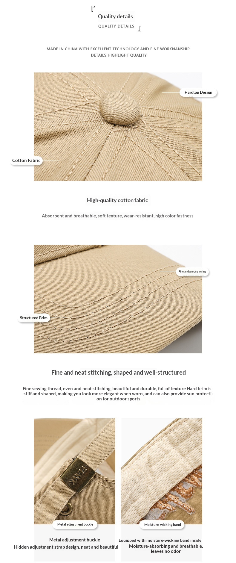 Baseball Cap Chinese Embroidery Style Sun Hat Men And Women_voghion.com