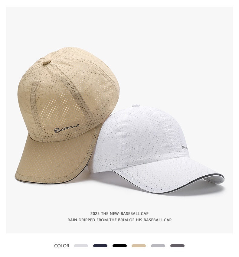 Tor Zur Wildnis Women's Spring Summer Outdoor Men's Mesh Breathable Sandwich Baseball Cap With Curved Brim Sunshade Wholesale_voghion.com