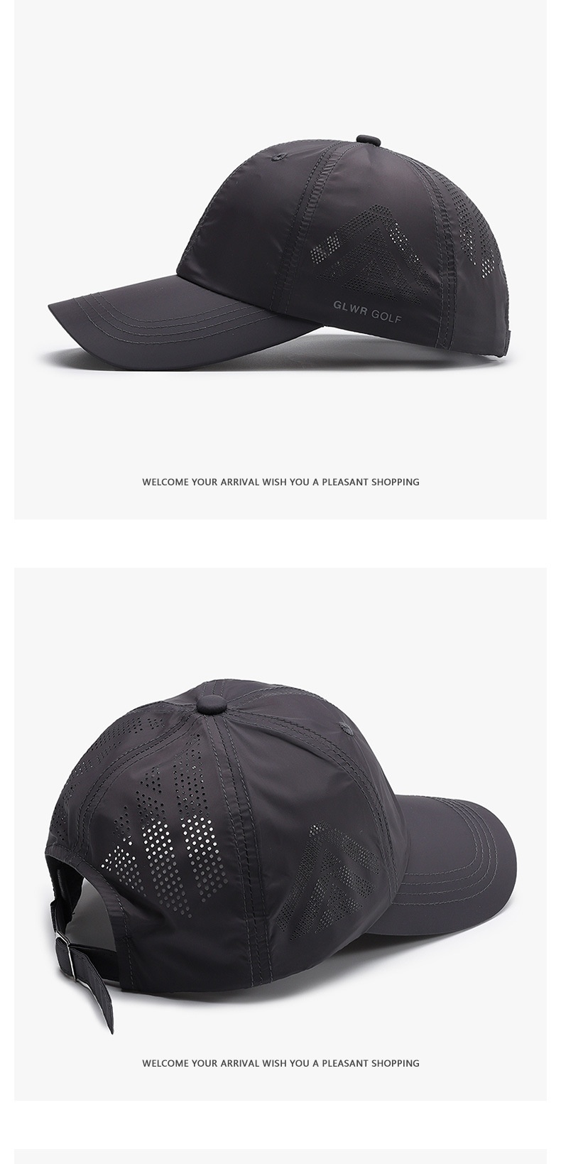 Tor Zur Wildnis Men's New Baseball Cap Sunshade Outdoor Quick-Dry Sun Protection Hat Summer_voghion.com
