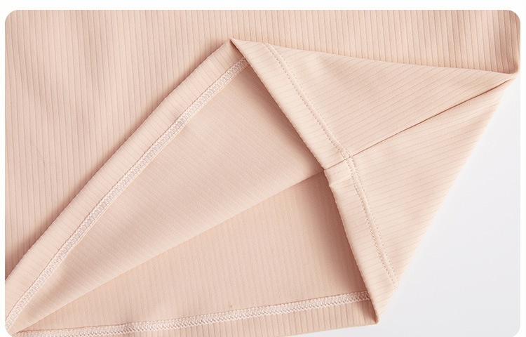 European And American Style Threaded Tight-Fitting Short-Sleeve Bare-Feel Yoga For Women Quick-Dry Flared Pants Fitness_voghion.com