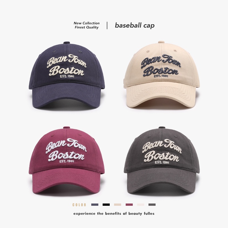 Tor Zur Wildnis 3D Embroidered Soft Top Baseball For Women Fashion Versatile Outdoor European And American Cross-Border Men's Duckbill_voghion.com