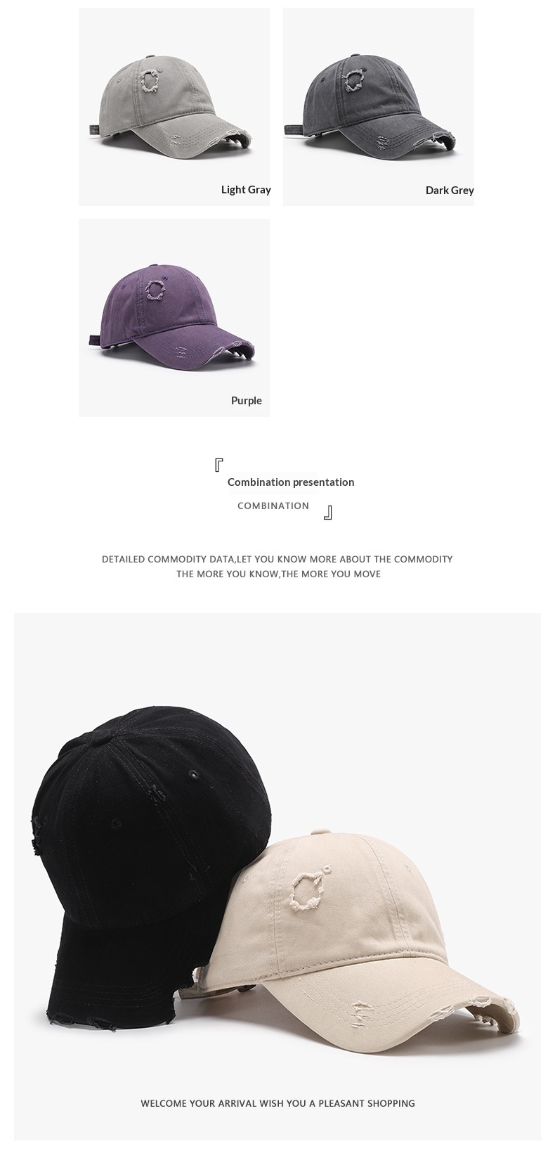 Tor Zur Wildnis Nw Big Plain Washd Basball With Hols Soft Top For Mn And Womn Outdoor Vrsatil Brathabl Duckbill Cap_voghion.com