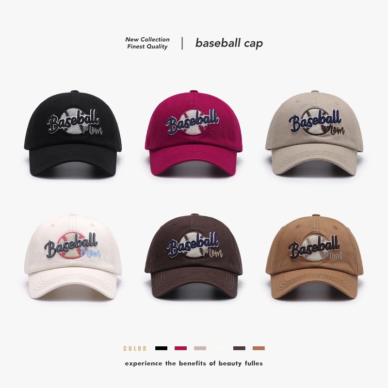 Gorra Tor Zur Wildnis Fashion con bordado 3D de letras lavadas, gorra de béisbol para mujer, visera de protección solar para exteriores, gorra para hombre, visera curva suave._voghion.com