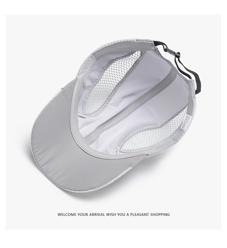 Gorra de béisbol informal de malla para hombre y mujer, fina, de secado rápido, transpirable, para deportes al aire libre y primavera/verano._voghion.com
