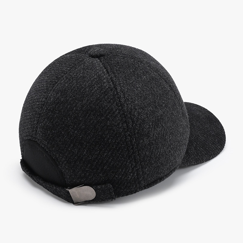 Tor Zur Wildnis Winter Warm Hat Middle-aged Elderly Men, Outdoor Cycling And Morning Walks, Cold-proof Ear Protection Cotton Hat,_voghion.com