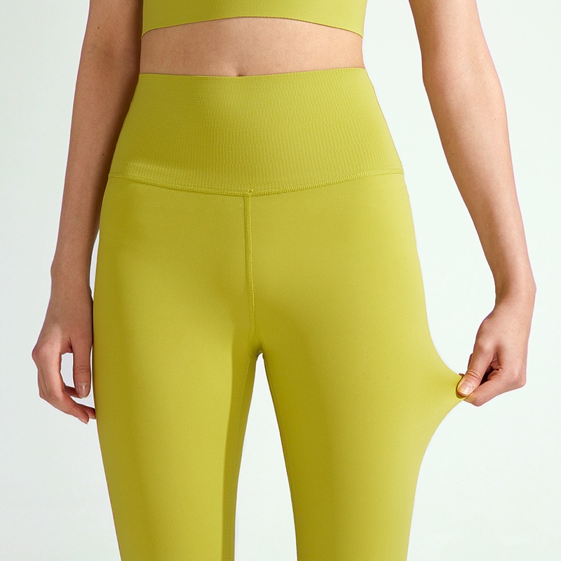 Nieuwe Lycra Cloud Feel voor dames, perzikvormige hardloop-, sport- en yogakleding, hoge taille, heuplift, strakke fitnessbroek_voghion.com