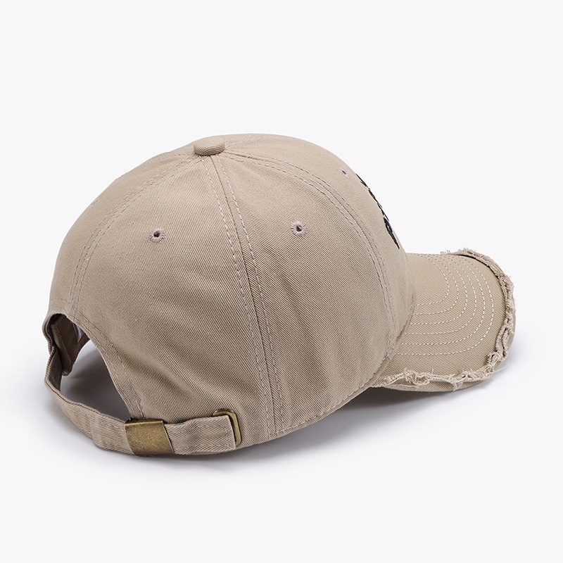 Tor Zur Wildnis Outdoor Personality Women's Large Hat Baseball Street Style Face Slimming Letter Embroidery Curved Brim Student Duckbill_voghion.com
