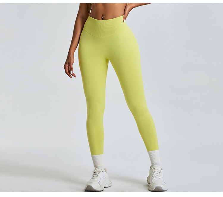 Yoga broek voor dames hoge taille slimming en tummy control_voghion.com