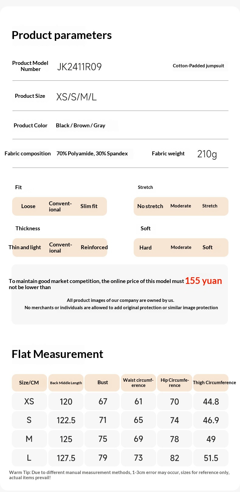 Macacão de yoga acolchoado para mulher com costas abertas_voghion.com