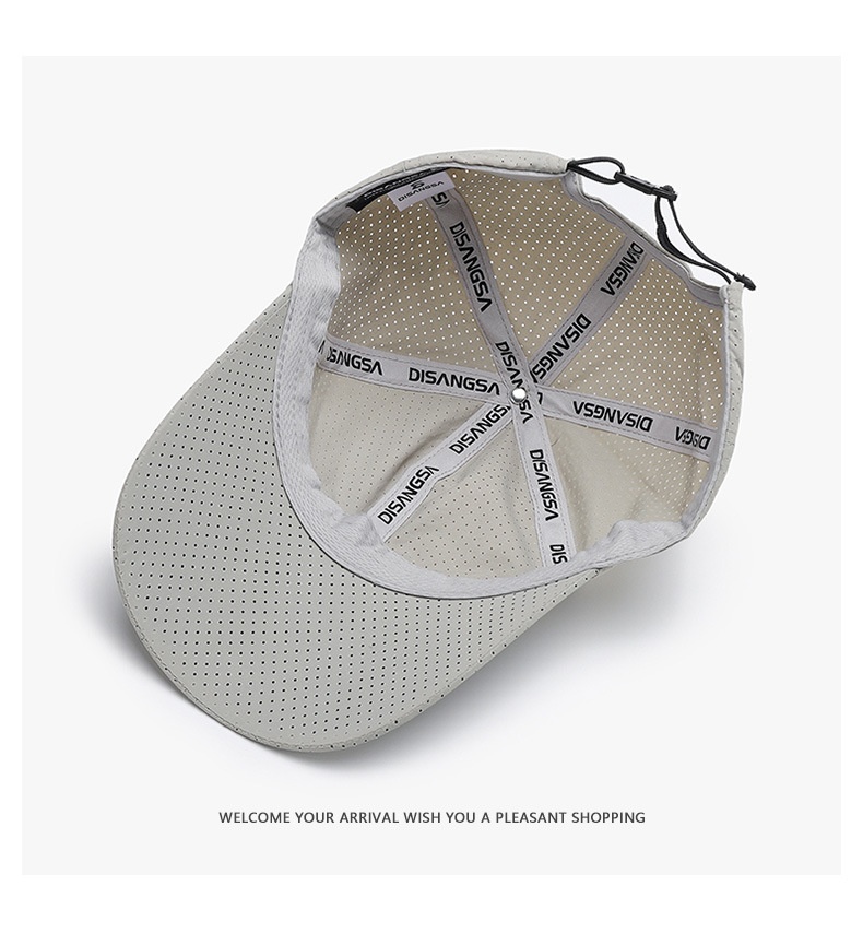 Quick Dry Baseball Cap Sun Protection Visor Hat Breathable Unisex_voghion.com