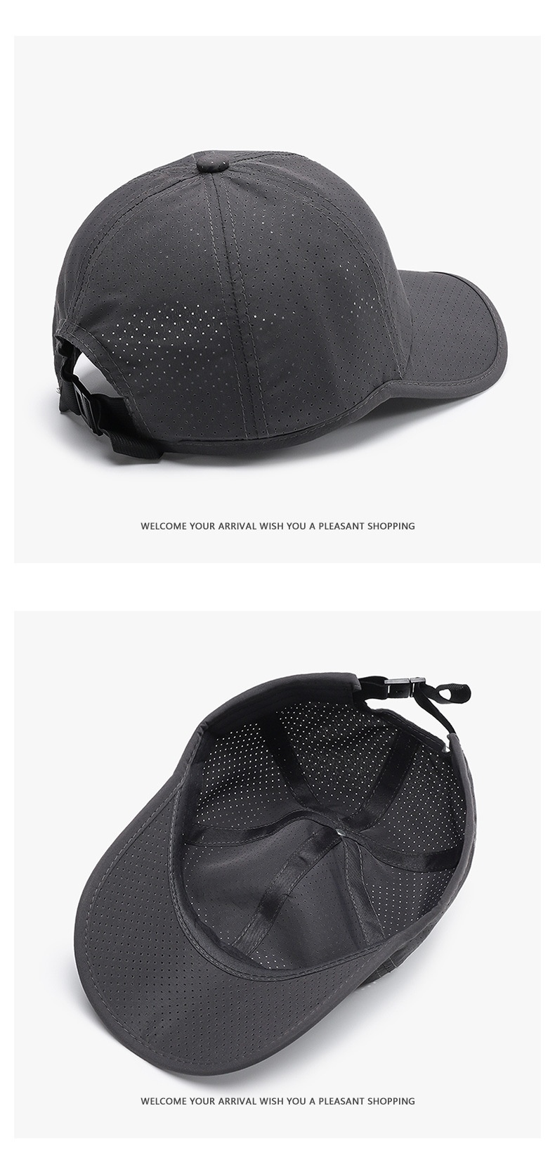 Baseball Cap Sun Protection Hat Lightweight Quick-dry For Outdoor_voghion.com