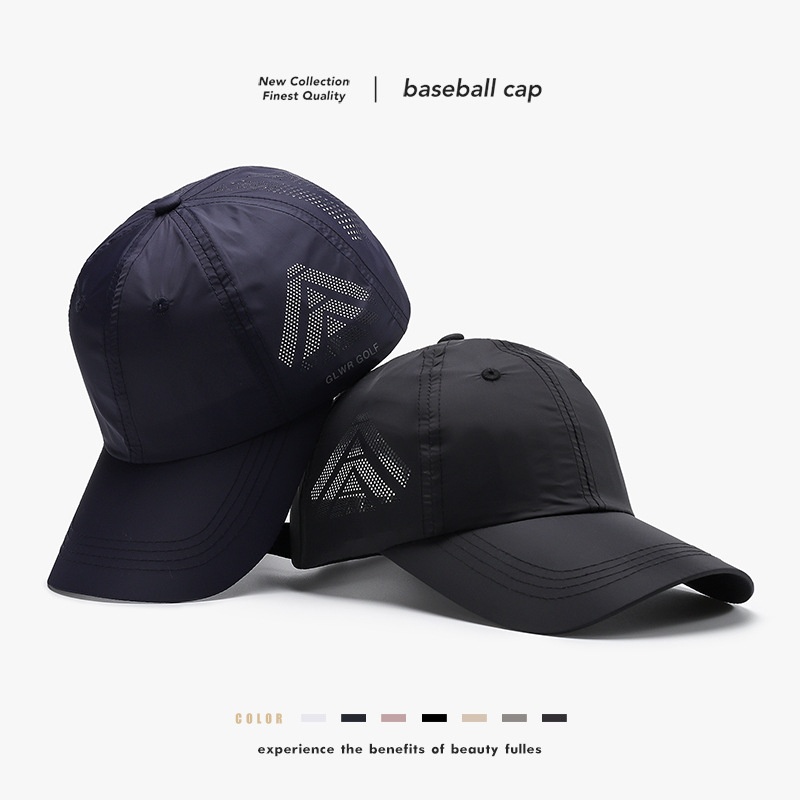 Tor Zur Wildnis Men's New Baseball Cap Sunshade Outdoor Quick-Dry Sun Protection Hat Summer_voghion.com