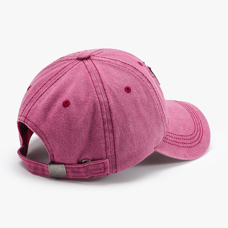Tor Zur Wildnis Embroidered Hat Winter Style Unisex Baseball New Washed Letter Autumn Sunshade Duckbill Cap Wholesale_voghion.com