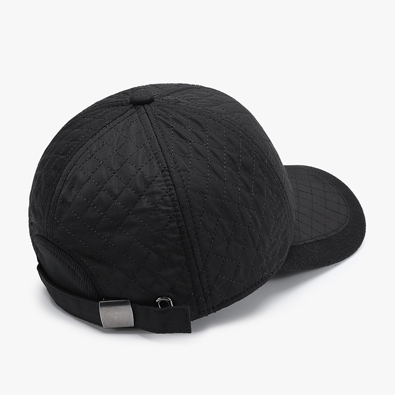 Tor Zur Wildnis Winter Middelbare leeftijd Oudere Mannen, Oorbeschermende Baseballpet voor Ouderen, Dikke Warme Pet voor Herfst en Winter, Dad Hat_voghion.com