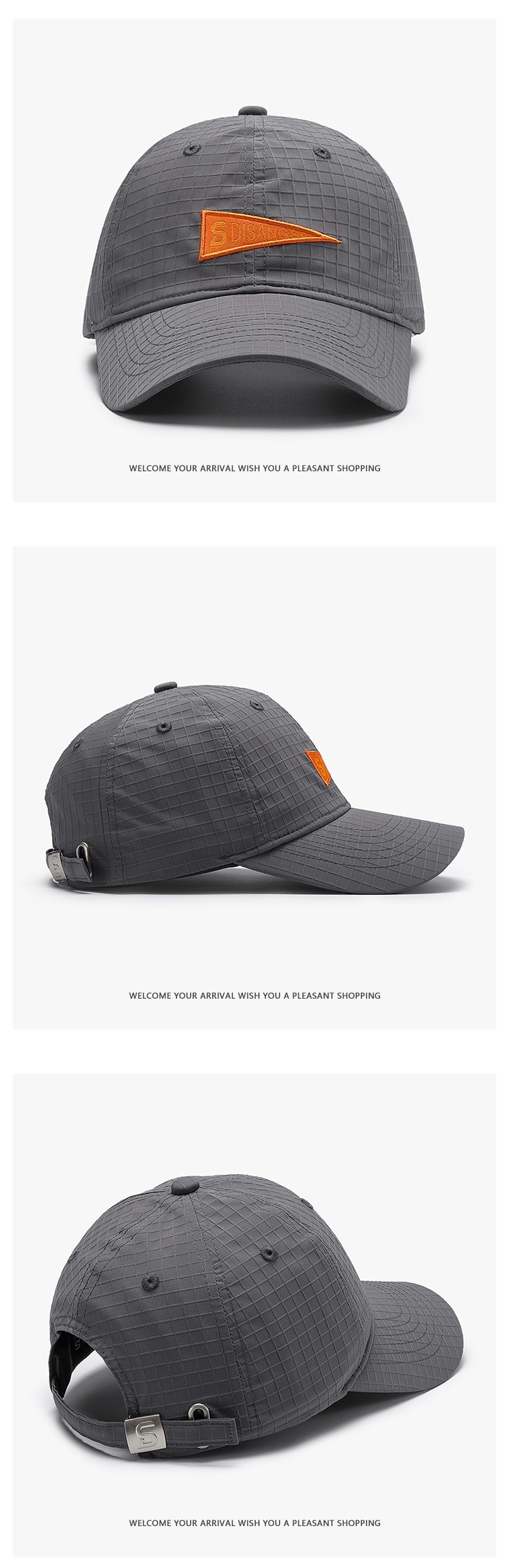 Quick Dry Baseball Cap Unisex Lightweight Breathable Sports Hat_voghion.com