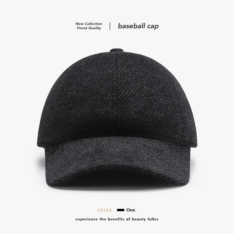 Tor Zur Wildnis Winter Warm Hat Middle-aged Elderly Men, Outdoor Cycling And Morning Walks, Cold-proof Ear Protection Cotton Hat,_voghion.com