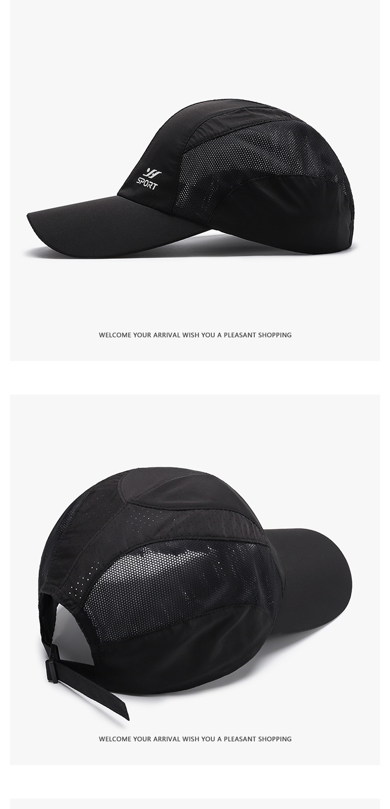 Tor Zur Wildnis Men Summer Thin Sunshade Outdoor Quick-Dry Hat Women Casual Breathable Protection Fishing Sun Baseball Cap_voghion.com