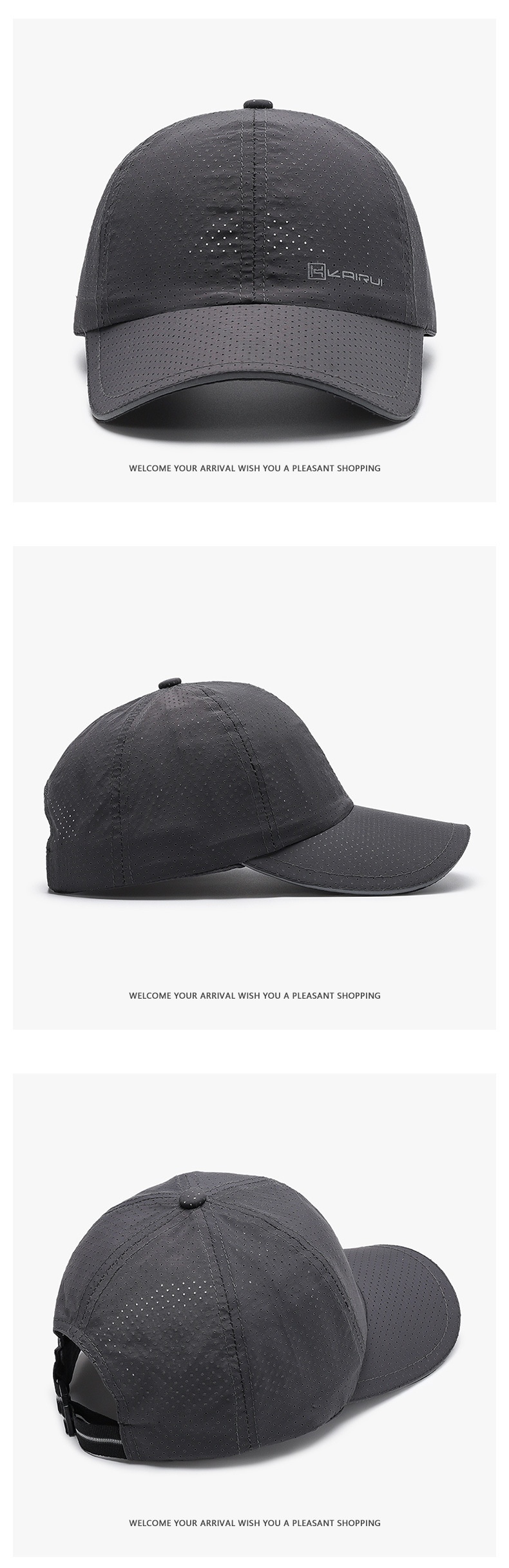 Tor Zur Wildnis Women's Spring Summer Outdoor Men's Mesh Breathable Sandwich Baseball Cap With Curved Brim Sunshade Wholesale_voghion.com