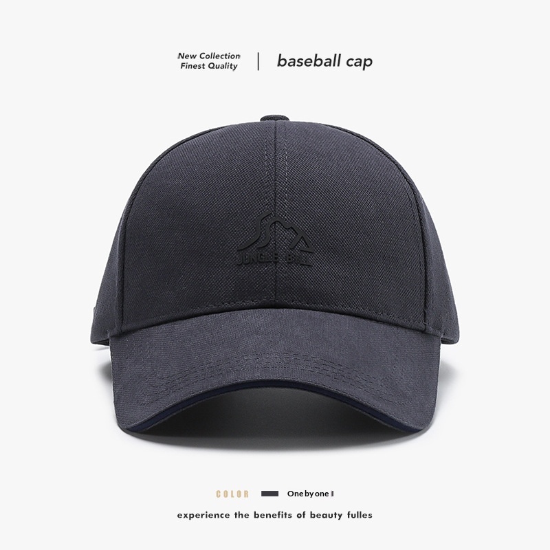 Tor Zur Wildnis Spring New Hard Top Large Head Circumference Baseball Embroidered Sun Protection Enlarged And Deepened Live Streaming_voghion.com