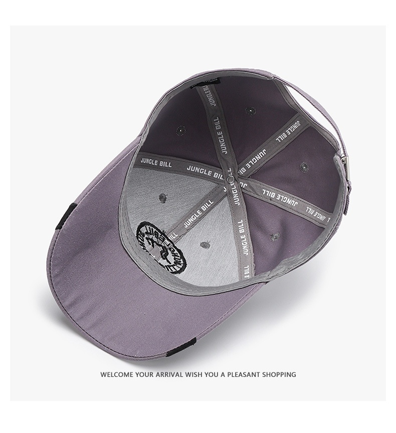 Gorra de béisbol unisex con bordado de letras para deporte_voghion.com