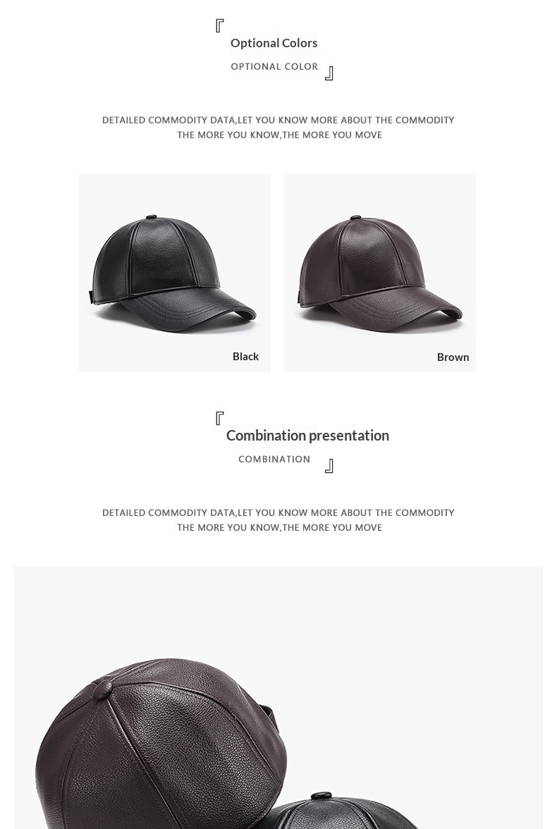 Herr baseballkeps vindtät höst och vinter varm_voghion.com