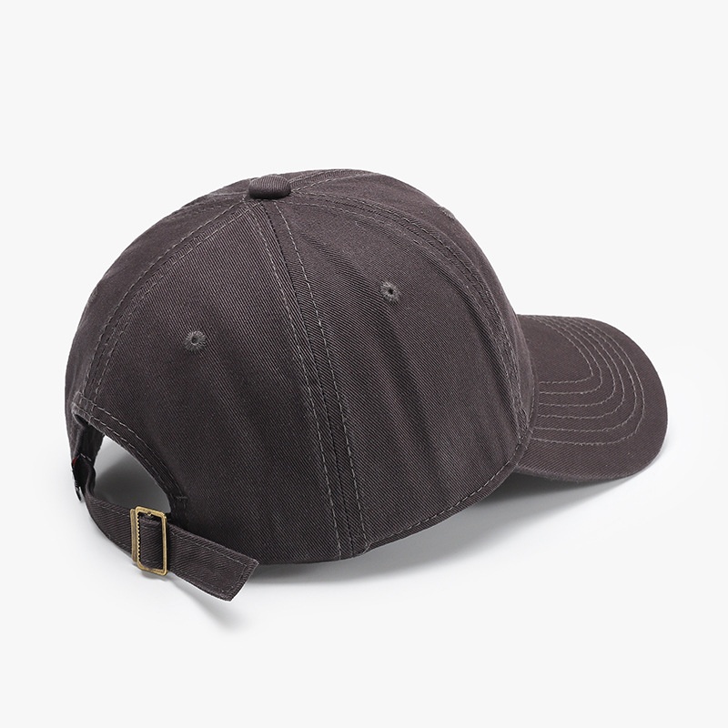 Tor Zur Wildnis Primavera Estate Nuovo cappellino da baseball con lettere ricamate per donna, cappellino casual versatile che snellisce il viso, cappellino a becco d'anatra per coppie_voghion.com
