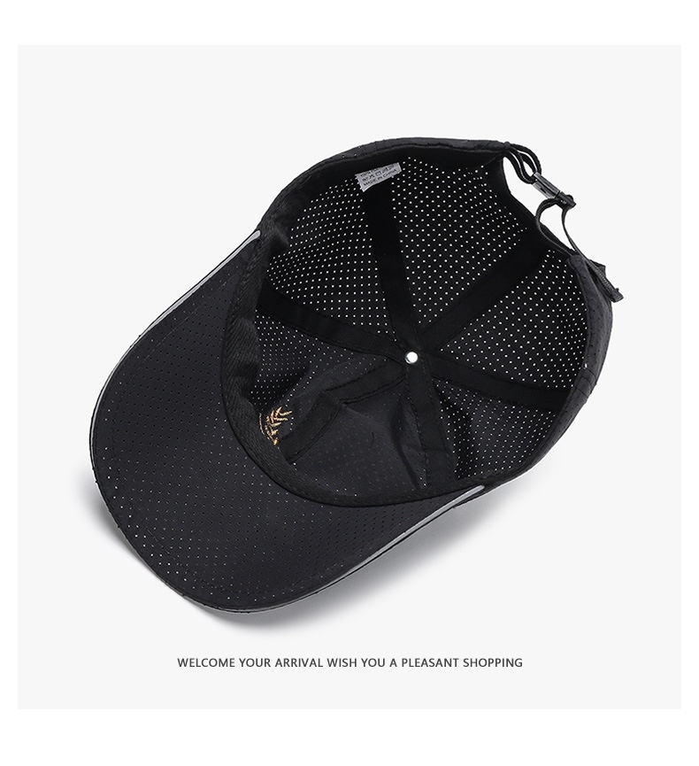 Gorra de béisbol transpirable secado rápido para deporte unisex_voghion.com