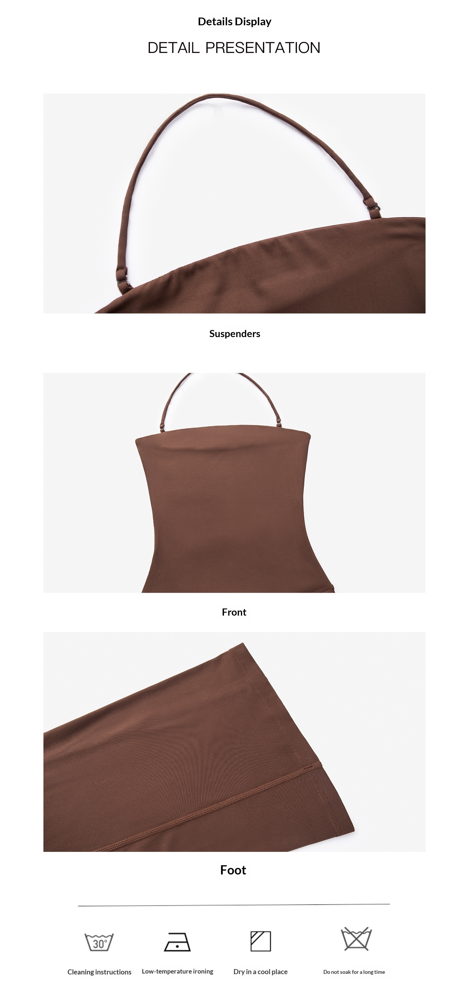 Mono de yoga antibacteriano con cuello halter para deporte_voghion.com
