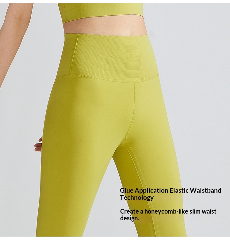 Yoga legging met hoge taille voor dames met push-up effect_voghion.com