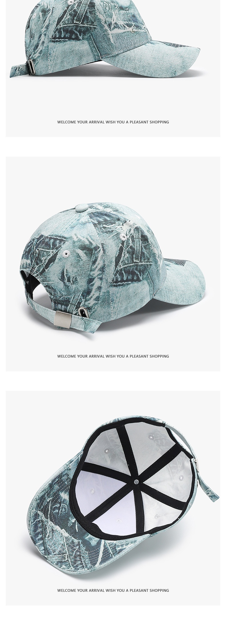 Baseball Cap Men Camouflage Outdoor Sun Hat Versatile Casual_voghion.com