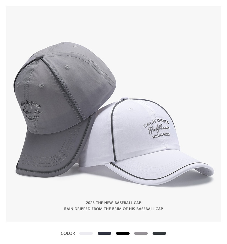 Baseball Cap Summer Unisex Breathable Lightweight Sun Hat_voghion.com