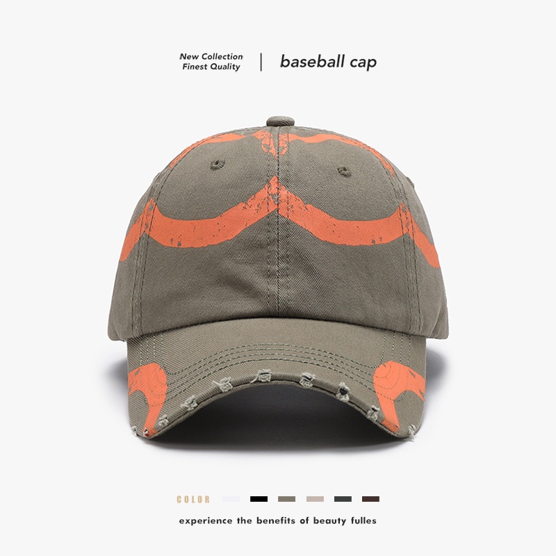 Modern baseballkeps med färgblock för utomhusaktiviteter_voghion.com
