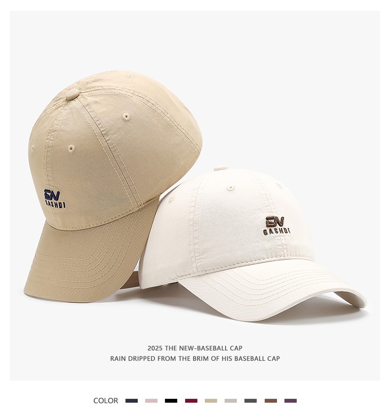 Broderad baseballkeps för kvinnor för höst och vinter_voghion.com