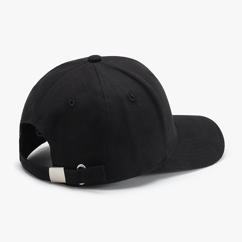 Tor Zur Wildnis Spring And Autumn Hard Top Letter Small Face Men's Baseball Cross-Border Outdoor Curved Brim Fashion Black Duckbill Cap_voghion.com
