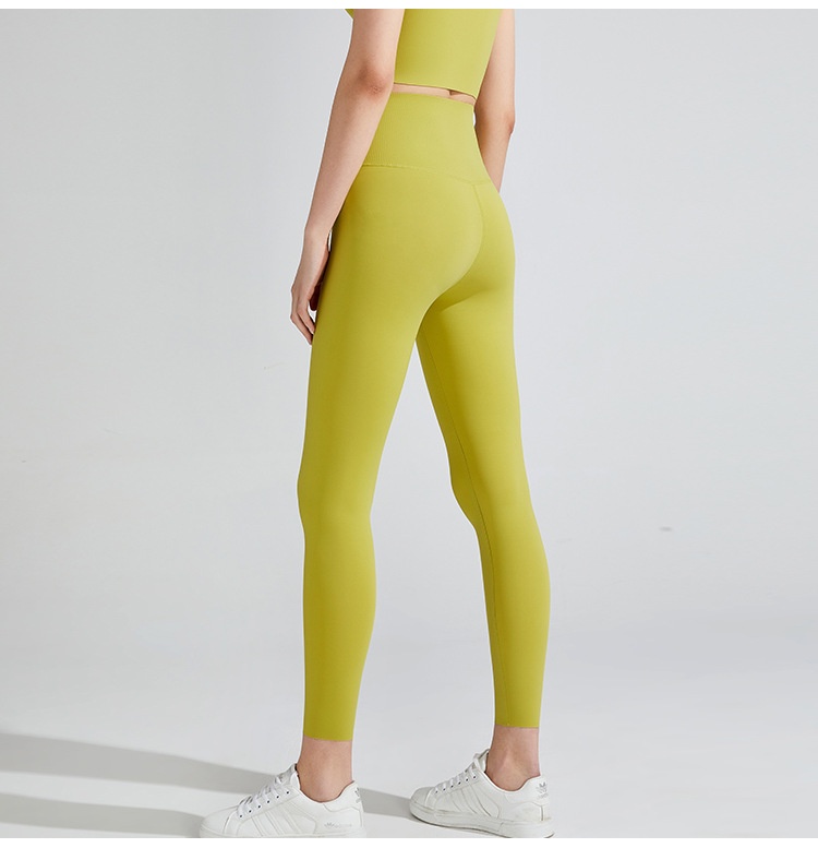 Yoga legging met hoge taille voor dames met push-up effect_voghion.com